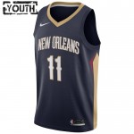 Maillot NBA New Orleans Pelicans Dyson Daniels 11 Nike 2022-23 Icon Edition Navy Swingman - Enfant